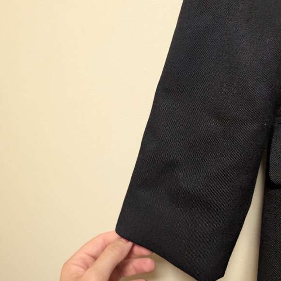 Pendleton Women’s 100% Virgin Wool Black Blazer – Size 12, Made in USA - Picture 5 of 6